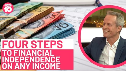 TV: Four Steps To Financial Independence On Any Income | Studio 10