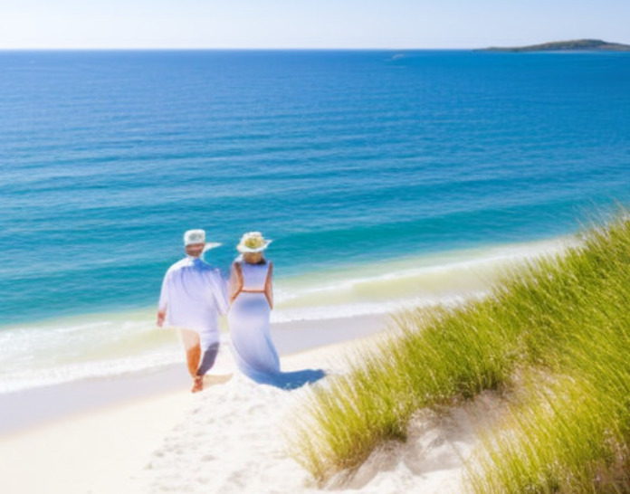 Retirement: a beach, white linen clothes, two smiles and a S.M.I.L.E?